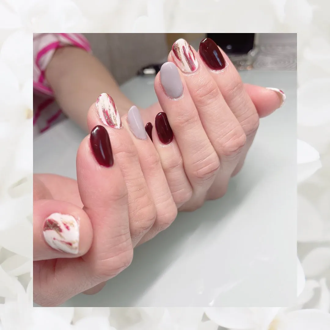 ネイルチェンジのお客様💅